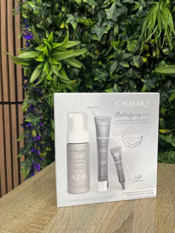 Shine Stop HYDRO gel-cream + ANTIBLEMISH Cleanser + SEBOCONTROL gel-cream